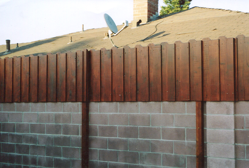 Privacy Fence On Top Of Block Wall | MyCoffeepot.Org